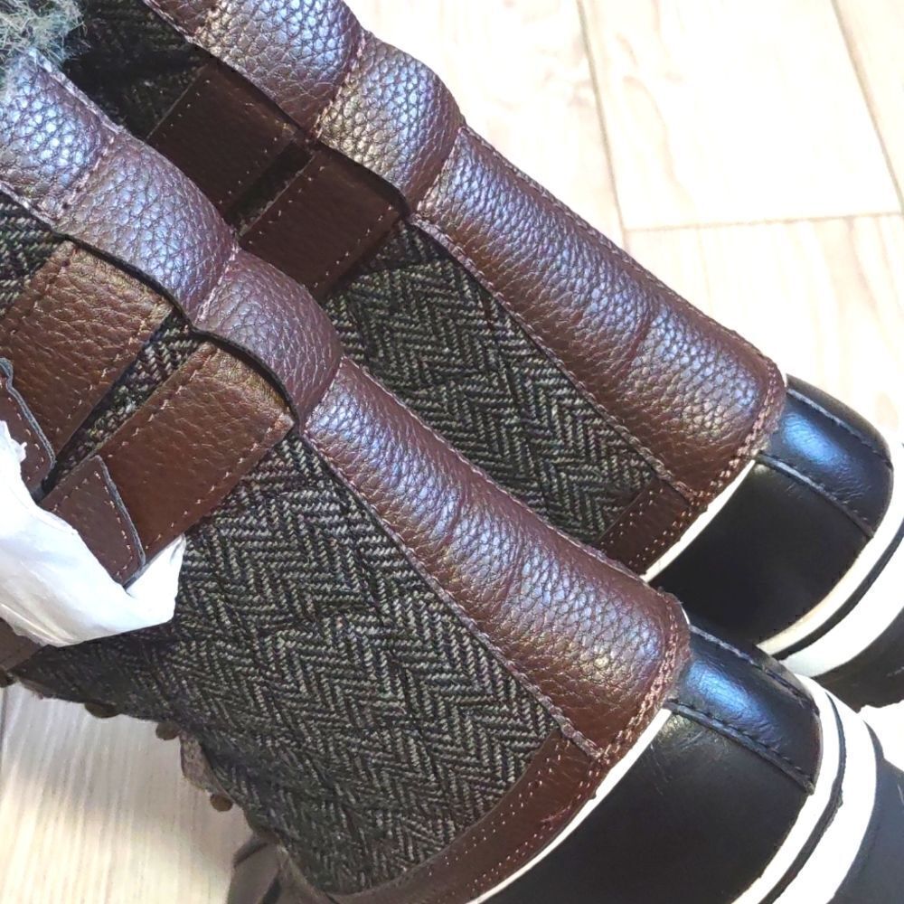 (B-1330) Womens Duck Snow Boots Fuzzy Fur Warm Waterproof Size 5 - Picture 9 of 9
